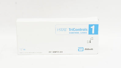 Abbott 05P71-01 I-Stat TriControls, Control Level 1 - Box of 10 (x)
